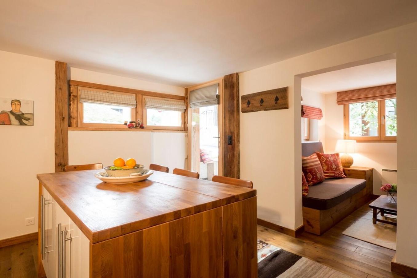 La Ruinette - Cosy 1 Bed, 300M From Cable Car Appartement Le Châble Buitenkant foto